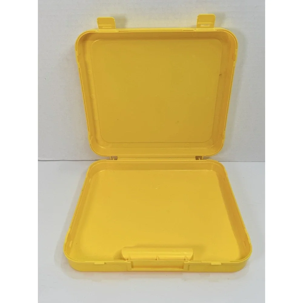 Crayola Pikachu Art Case Only Plastic Supply Pencil Marker Holder 10.5